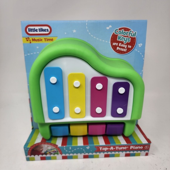Little Tikes Music Time Tap-A-Tune Piano with Colorful‎ Keys 6+ Months NIB - Picture 7 of 7
